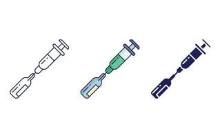 Syringe vector icon