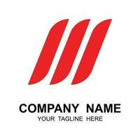creative company logo design, brand company logo with slogan template vector
