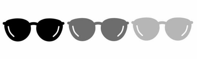 lentes icono ilustración conjunto para negocio. valores vector. vector