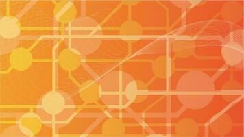 Abstract Tech Background Design, Isolated Background. vector