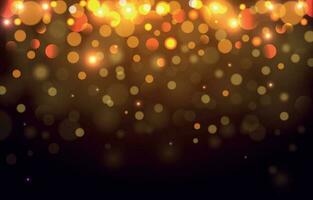 Abstract Sparkle Bokeh Background vector