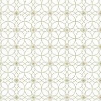 Modern vector seamless illustration. Linear gold pattern on a white background. Ornamental pattern for leaflets, printing, wallpaper, backgrounds