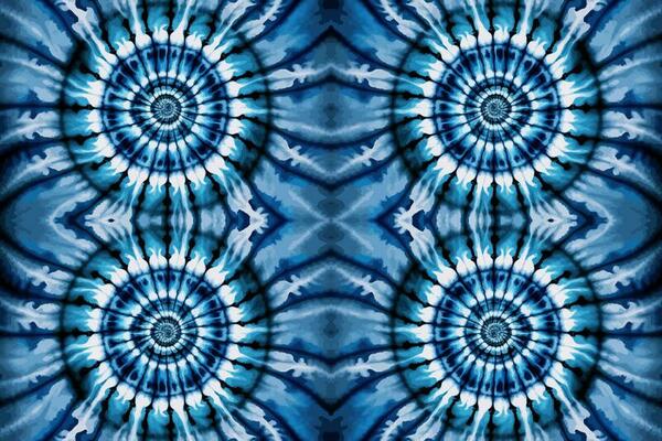 Fabric tie dye shibori seamless pattern. Abstract graphic line modern elegant minimal vintage retro style. Design for fabric texture textile print art background wallpaper tile backdrop.