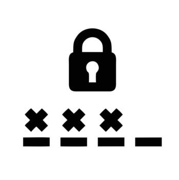 bloquear seguridad icono símbolo vector imagen. ilustración de el llave seguro acceso sistema vector diseño. eps 10