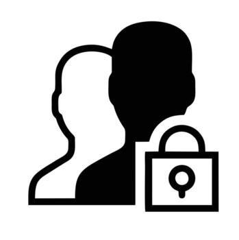 Lock security icon symbol vector image. Illustration of the key secure access system vector design. EPS 10