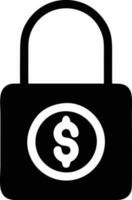 Lock security icon symbol vector image. Illustration of the key secure access system vector design. EPS 10