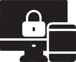 Lock security icon symbol vector image. Illustration of the key secure access system vector design. EPS 10