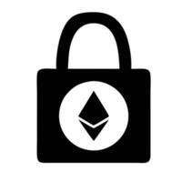 Lock security icon symbol vector image. Illustration of the key secure access system vector design. EPS 10