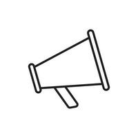 Megaphone icon vector design illustration