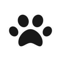 paw print icon vector design illustration