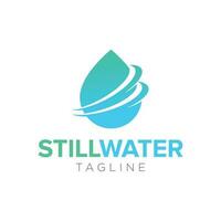 Drop Water logo vector design illustration