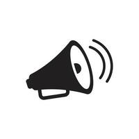 Megaphone icon vector design illustration