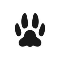 paw print icon vector design illustration