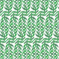 Seamless floral pattern with twigs. Botanical background, repeating prints. Blooming herbs texture design for your design. Hand drawn vector illustration