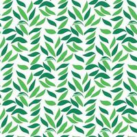 Seamless floral pattern with twigs. Botanical background, repeating prints. Blooming herbs texture design for your design. Hand drawn vector illustration