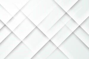 Modern abstract 3d white background vector