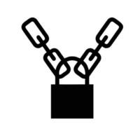 Lock security icon symbol vector image. Illustration of the key secure access system vector design. EPS 10