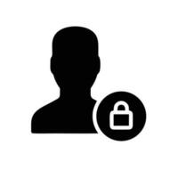 Lock security icon symbol vector image. Illustration of the key secure access system vector design. EPS 10