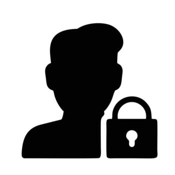 Lock security icon symbol vector image. Illustration of the key secure access system vector design. EPS 10