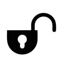 Lock security icon symbol vector image. Illustration of the key secure access system vector design. EPS 10