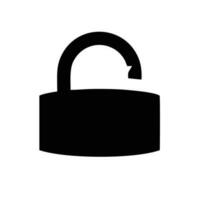 Lock security icon symbol vector image. Illustration of the key secure access system vector design. EPS 10