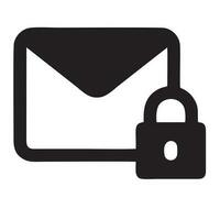 Lock security icon symbol vector image. Illustration of the key secure access system vector design. EPS 10