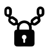 Lock security icon symbol vector image. Illustration of the key secure access system vector design. EPS 10