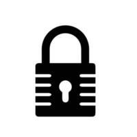 Lock security icon symbol vector image. Illustration of the key secure access system vector design. EPS 10