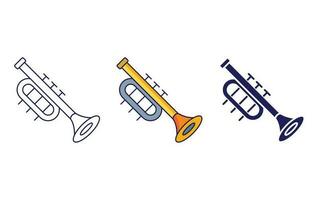 Trumpet vector icon