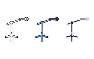 Mic Stand vector icon