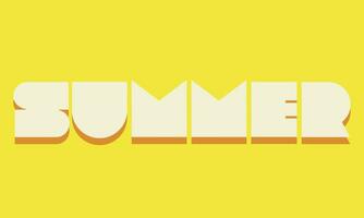yellow summer background with copy space for your text. Vector illustration