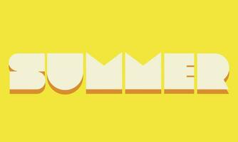 yellow summer background with copy space for your text. Vector illustration