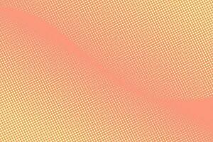 Red and pink background with halftone dots. Retro pop art background. vector