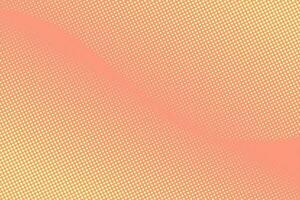 Red and pink background with halftone dots. Retro pop art background. vector