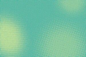 Turquoise background with halftone dots. Retro pop art background. vector