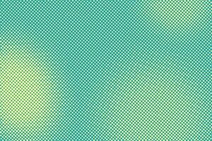 Turquoise background with halftone dots. Retro pop art background. vector