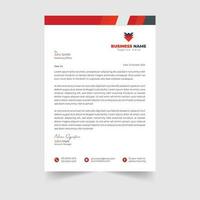 Letterhead Design Template vector