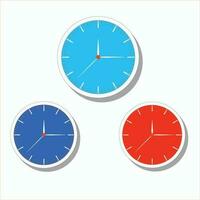 bonito reloj vector