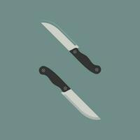 bonito cuchillo vector