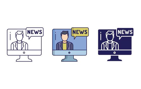 Computer vector icon