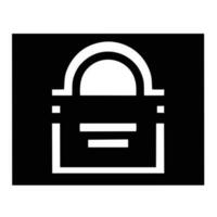 Lock security icon symbol vector image. Illustration of the key secure access system vector design. EPS 10