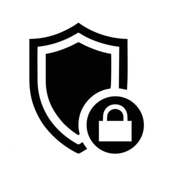 Lock security icon symbol vector image. Illustration of the key secure access system vector design. EPS 10