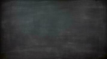 Chalk rubbed out on blackboard texture background, grunge background photo