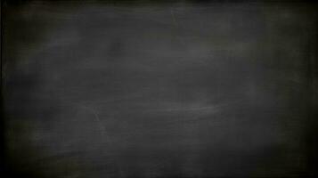 Chalk rubbed out on blackboard texture background, grunge background photo