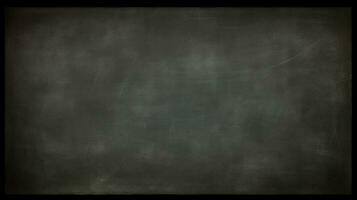 Chalk rubbed out on blackboard texture background, grunge background photo