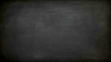Chalk rubbed out on blackboard texture background, grunge background photo