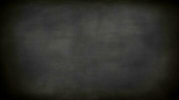 Chalk rubbed out on blackboard texture background, grunge background photo