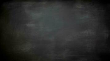 Chalk rubbed out on blackboard texture background, grunge background photo