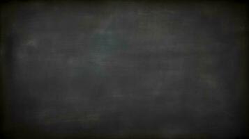 Chalk rubbed out on blackboard texture background, grunge background photo