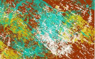 Abstract grunge texture splash paint background vector